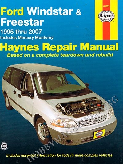 2004 Ford freestar repair manual pdf