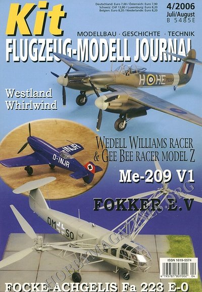 Kit Flugzeug-Modell Journal 2006-04 (German)