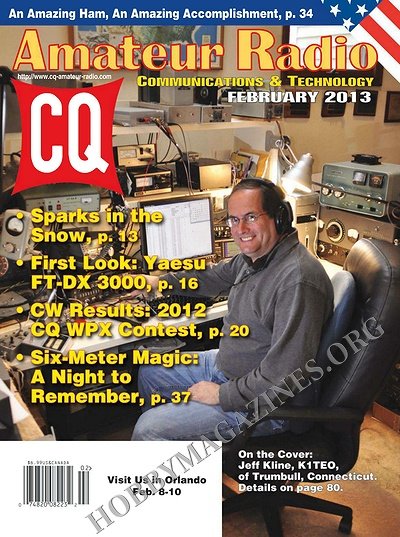 CQ Amateur Radio - February 2013