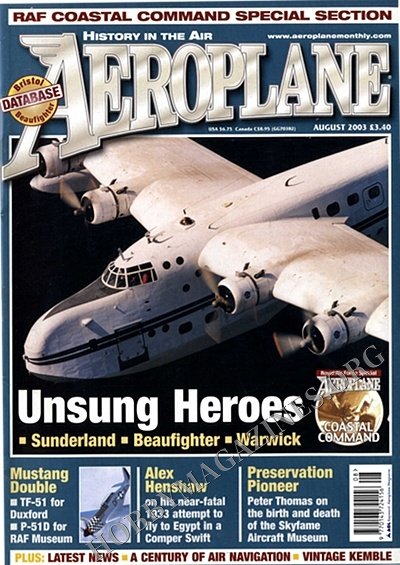 Aeroplane - August 2003