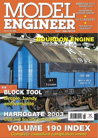Model Engineer 4200 - 25 July - 7 August 2003