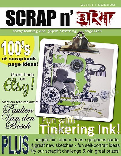 Scrap N` Art Vol.1 Iss.1 - May/June 2008