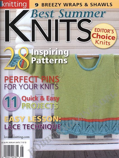 Love of Knitting -  Best Summer Knits 2013