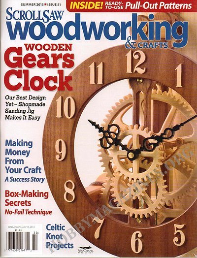 Scrollsaw Woodworking &amp; Crafts #51 Summer 2013 » Hobby Magazines