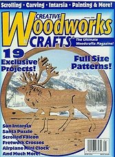 Creative Woodworks  & crafts #068 - January 2000