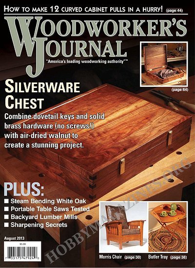 Woodworker's Journal - August 2013