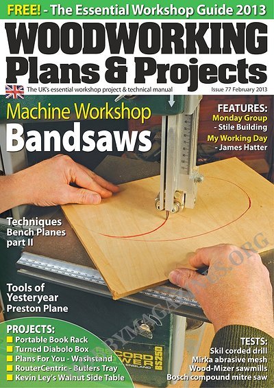 Woodworking Plans & Projects - February 2013