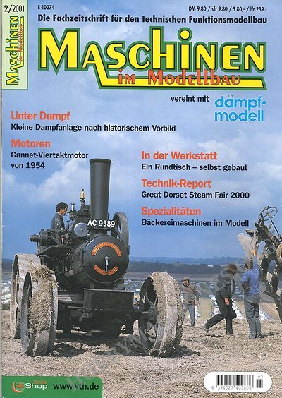 Maschinen Im Modellbau 2001/02 (German)