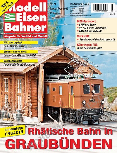 Modelleisenbahner - Septembe 2013