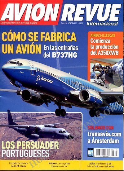 Avion Revue Internacional España - January 2011