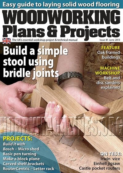 Woodworking Plans & Projects - June 2013