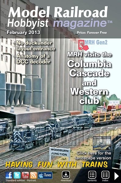 Model Railroad Hobbyst Magazine - February 2013