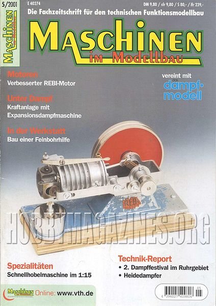 Maschinen Im Modellbau 2001/5
