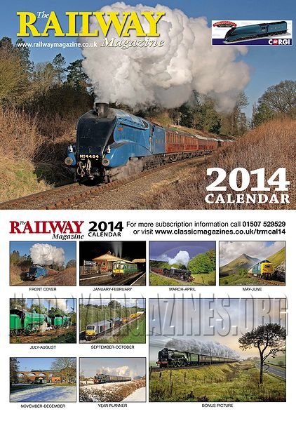 Railway Magazine Calendar 2014