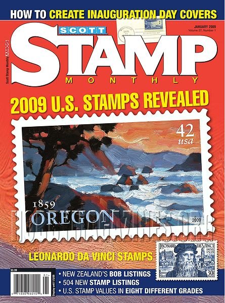 Scott Stamp Monthly - January 2009