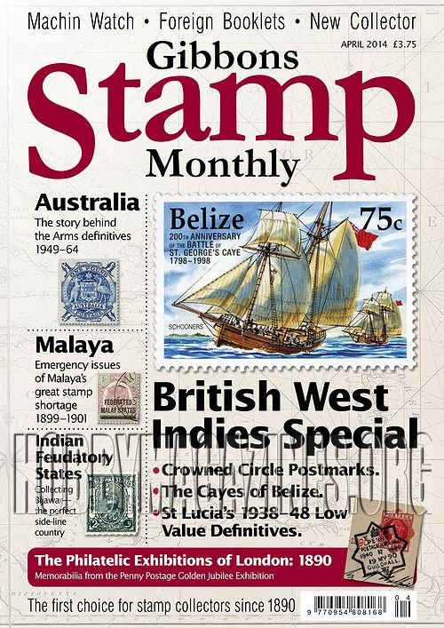 Gibbons Stamp Monthly - April 2014