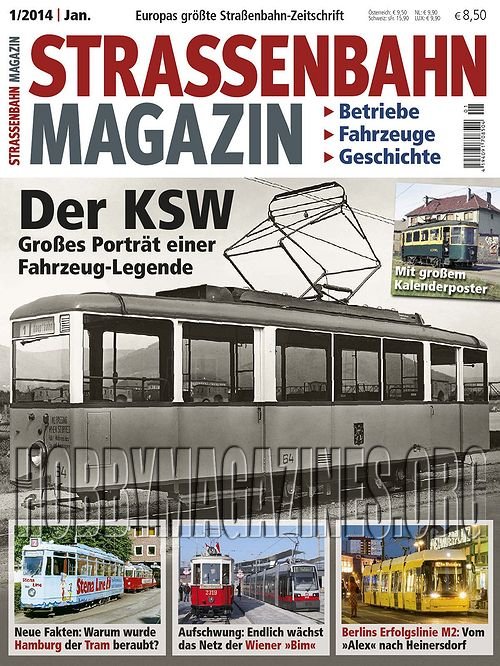 Strassenbahn Magazin - Januar 2014