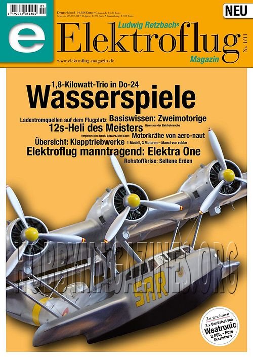  Elektroflug Magazin 2011 -01