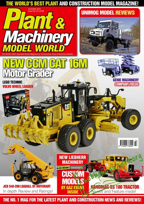 Model Plant and Machinery - Autumn 2015
