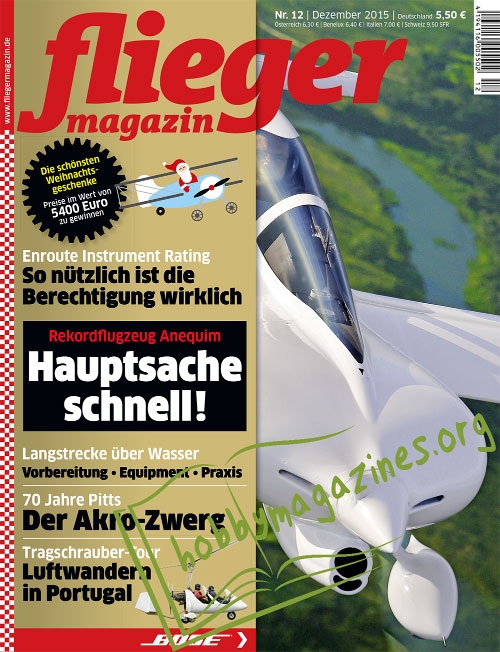 Fliegermagazin - Dezember 2015