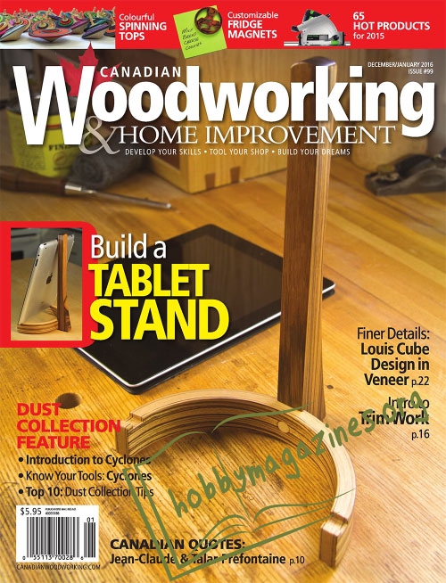 Canadian Woodworking - December/January 2016