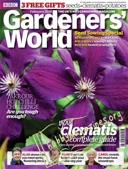 Gardeners’ World – February 2016