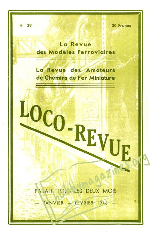 Loco-Revue - Janvier/Février 1946