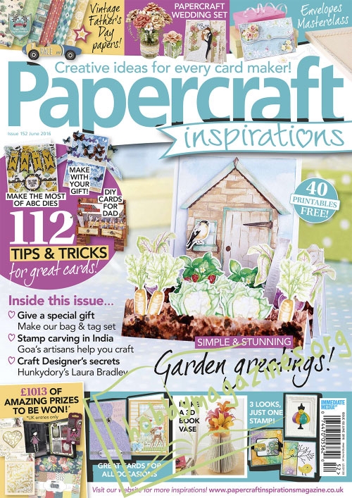 Papercraft Inspirations – June 2016