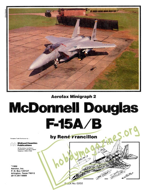 Aerofax Minigraph 02 : McDonnell Douglas F-15A/B