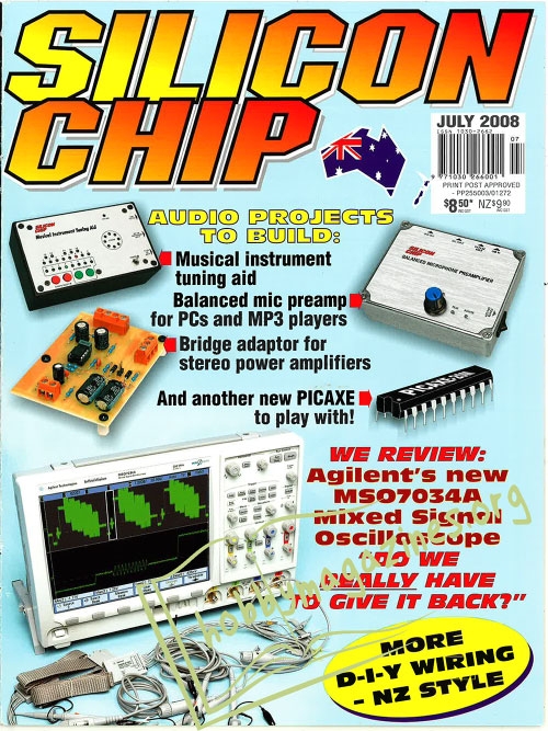 Silicon Chip - July 2008