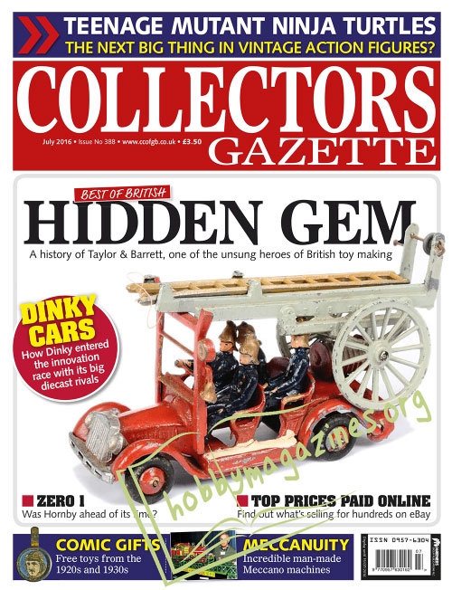 Collectors Gazette – July 2016