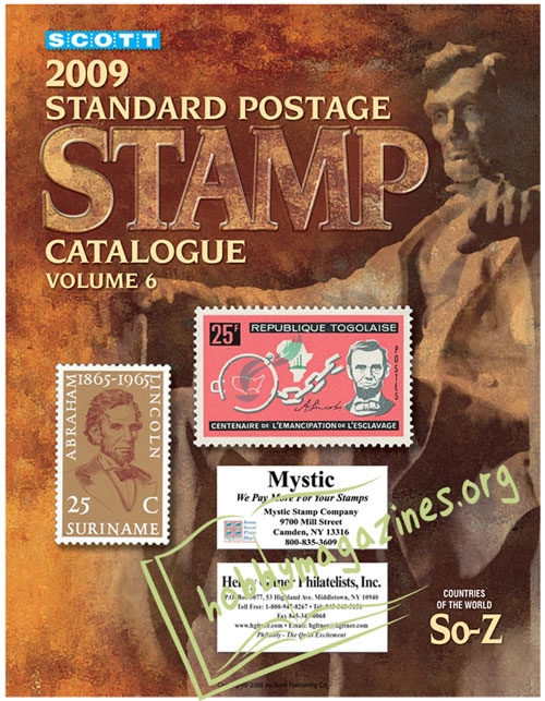 Scott Standard Postage Stamp Catalogue Vol.6 Countries of the World So - Z