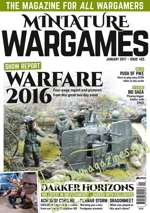 Miniature Wargames – January 2017