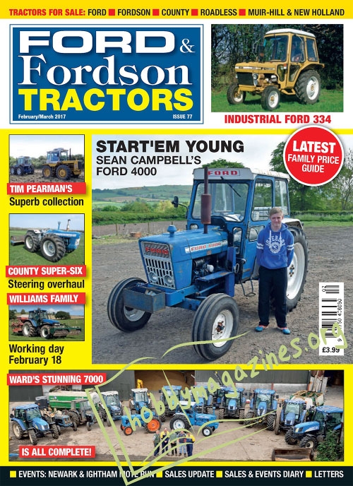 Ford & Fordson Tractors - February/March 2017