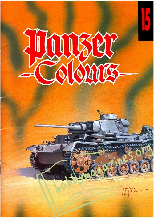 Militaria 015 : Panzer colours