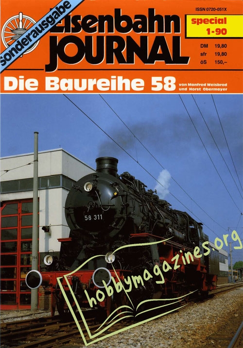 EJ Special 001 1990-01. Die Baueihe 58