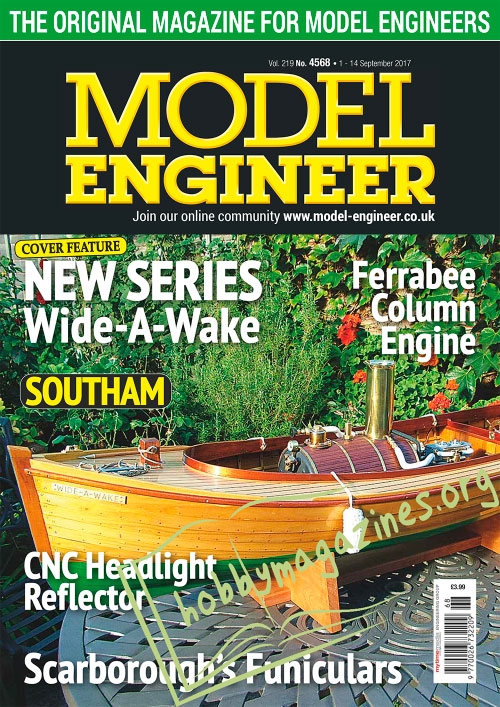 Model Engineer 4568 – 1-14 September 2017