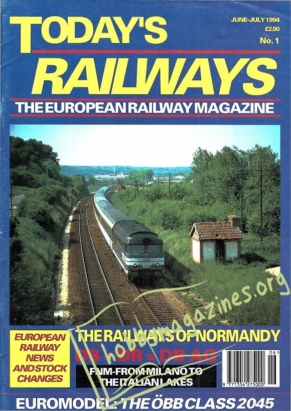 Todays Railways Europe Iss.001 - June/July 1994