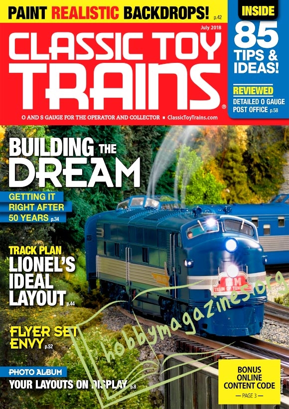 Classic Toy Trains - July 2018
