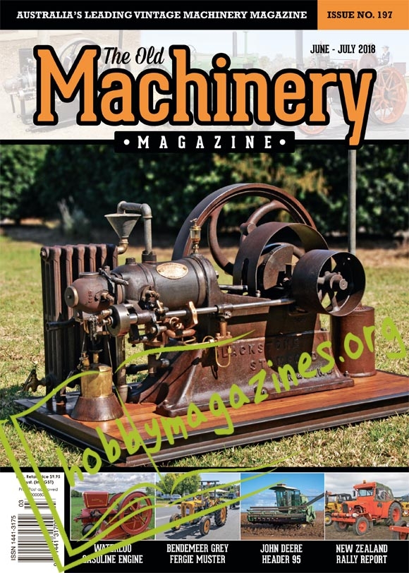The Old Machinery Magazine  - June/July 2018