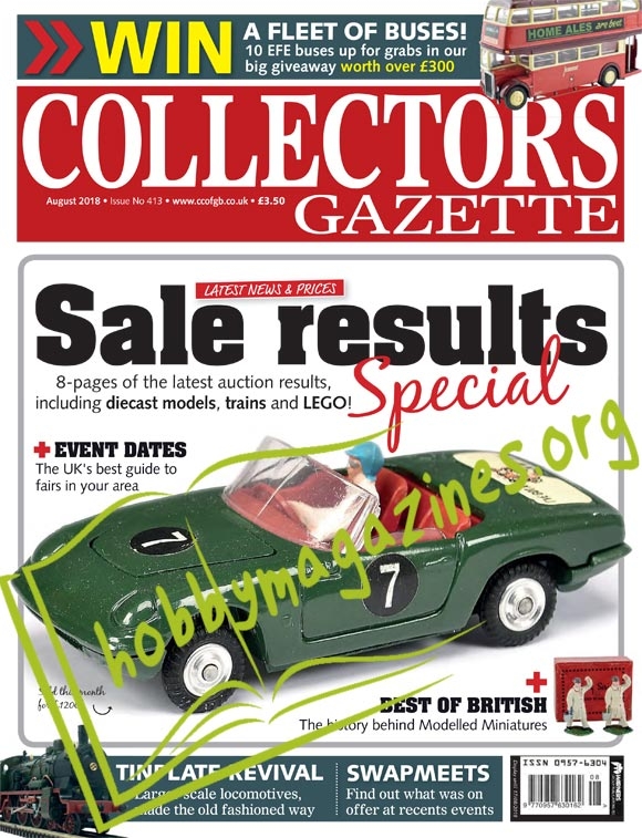 Collectors Gazette – August 2018