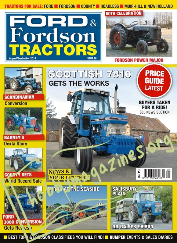 Ford & Fordson Tractors - August/September 2018