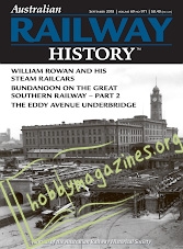 Australian Railway History - September 2018