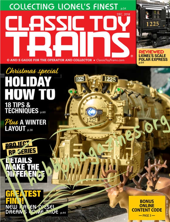 Classic Toy Trains – December 2018