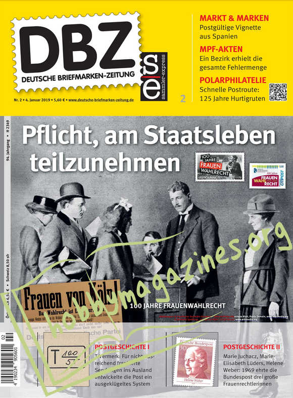 Deutsche Briefmarken-Zeitung 2019-02