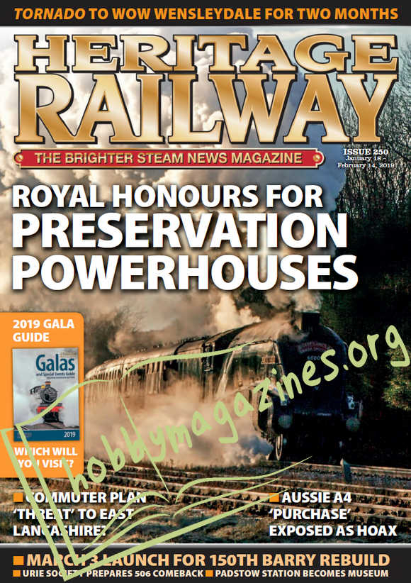Heritage Railway 250 – January 18, 2019