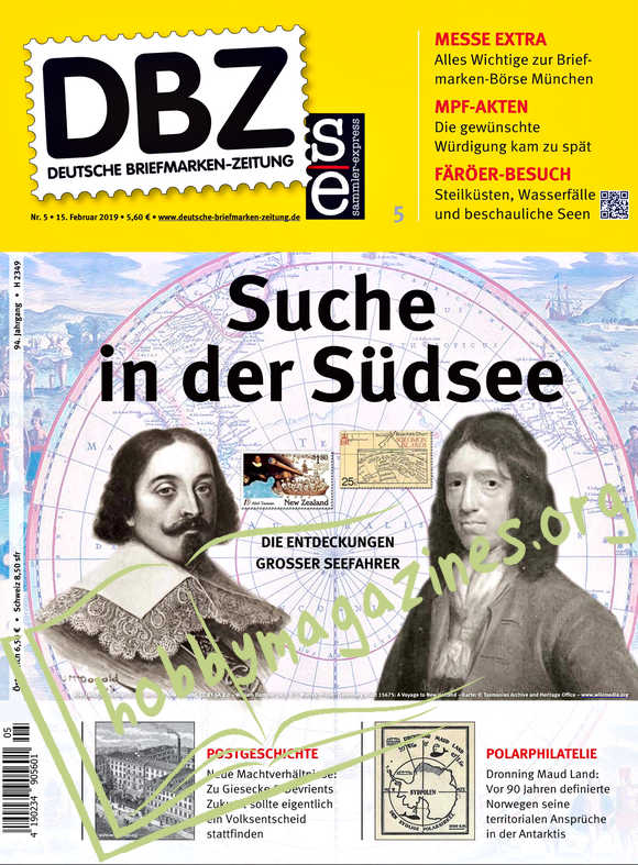 Deutsche Briefmarken-Zeitung 2019-05