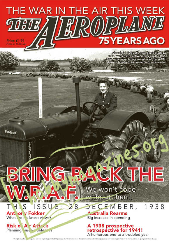 The Aeroplane 75 Years Ago Issue 15