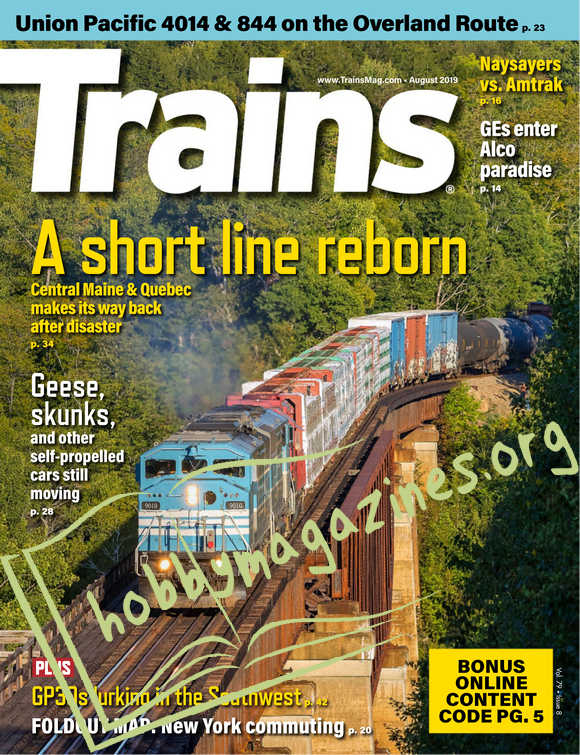 Trains - August 2019
