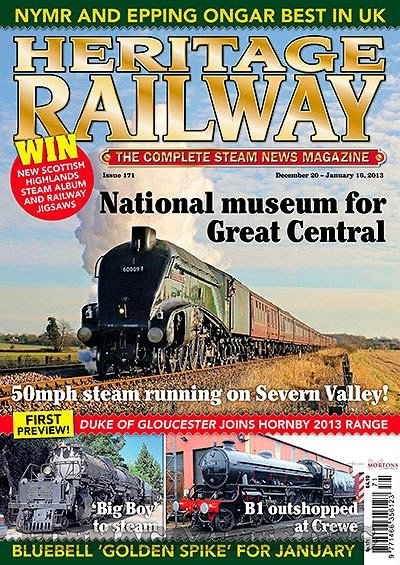 Heritage Railway 171 - December 20 - January 16,2013